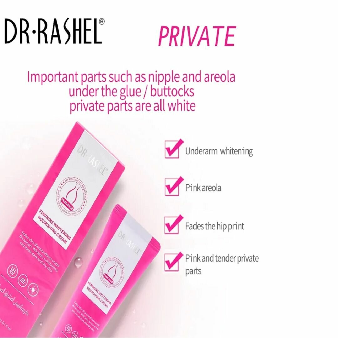 DR.RASHEL Feminine Whitening Nourishing Cream - 1543