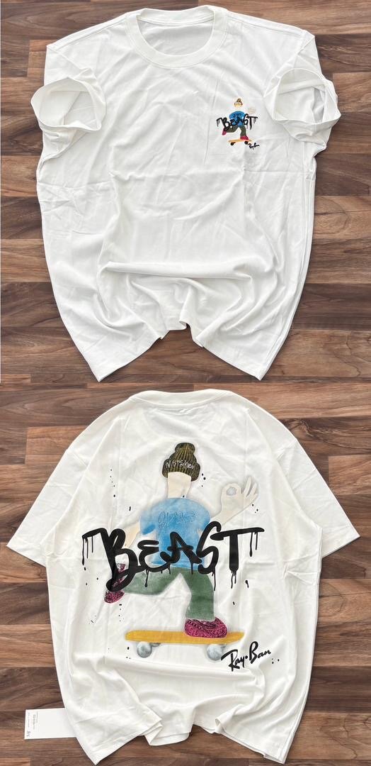 T-shirt graphique colorée