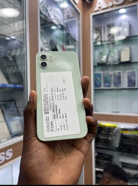 Smartphone dernier cri vert