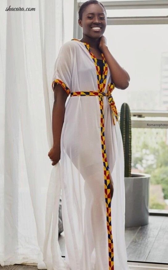 Kimono long ethnique femme