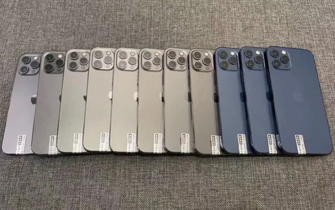 Smartphones modernes dernier cri