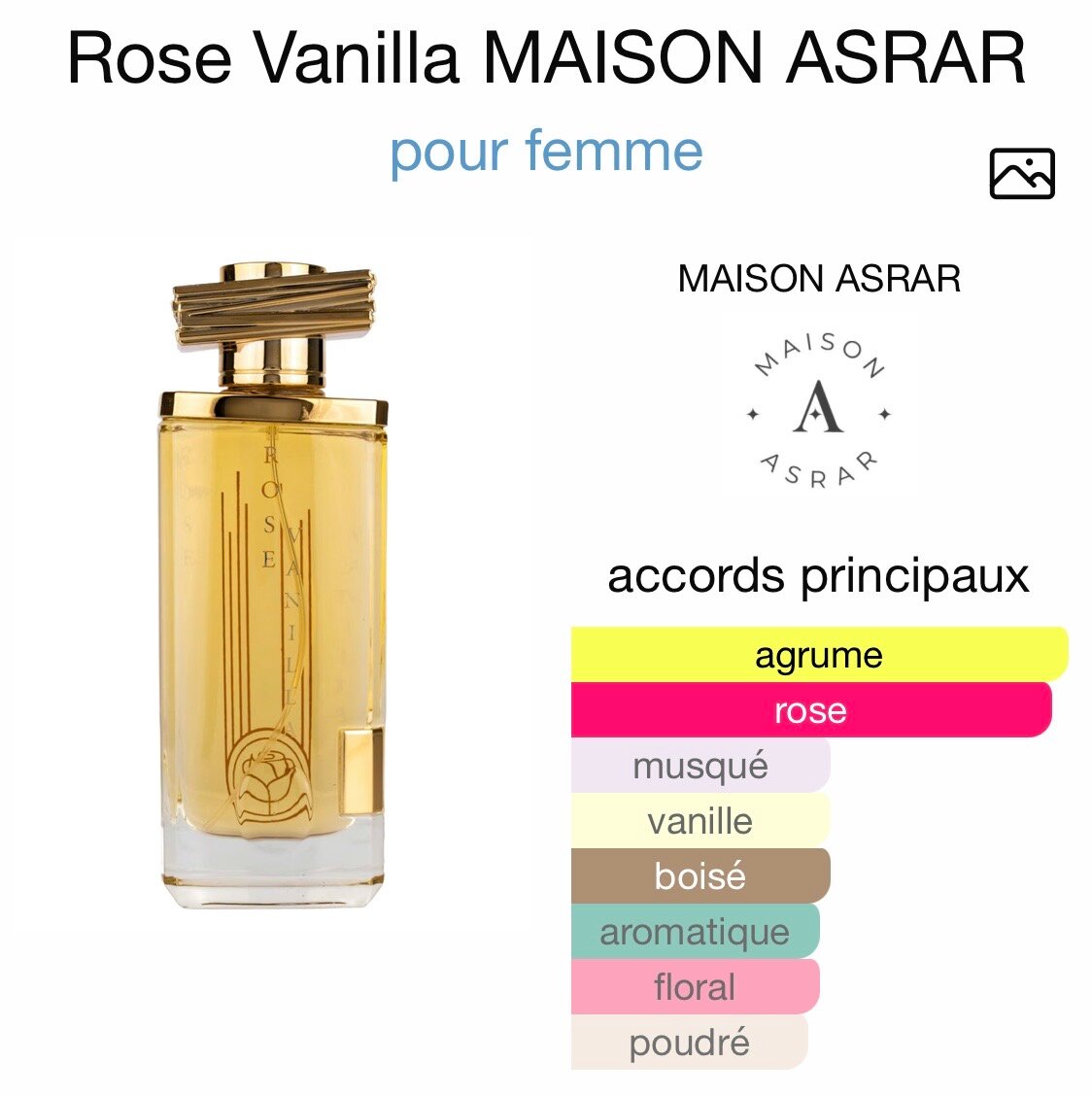 Eau de Parfum Rose Oud