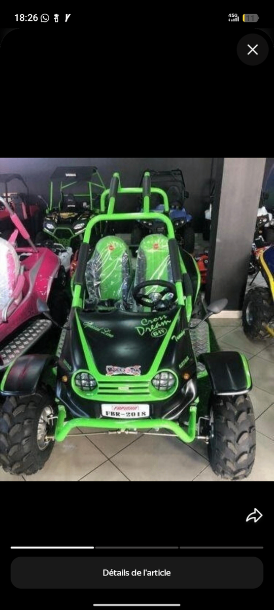 Buggy Vert Tout-Terrain