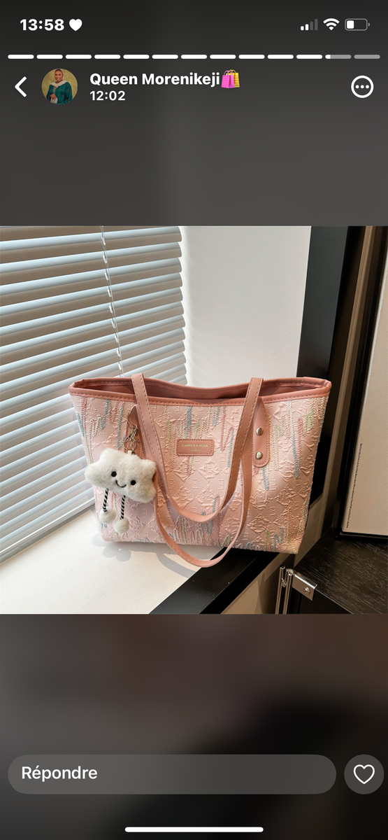 Sac cabas imprimé chic