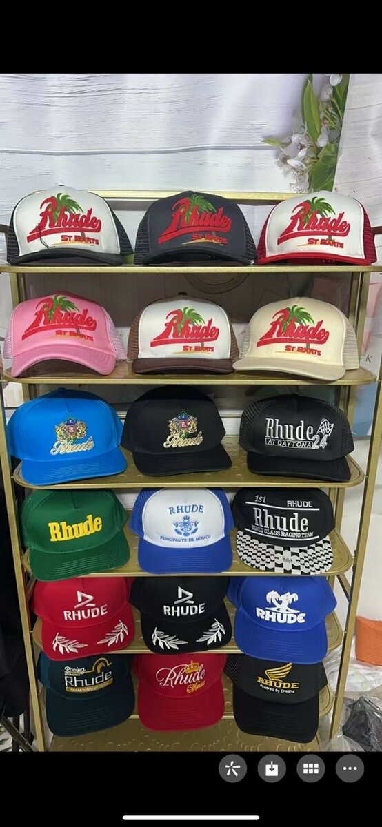 Casquette Corteiz et Rhude