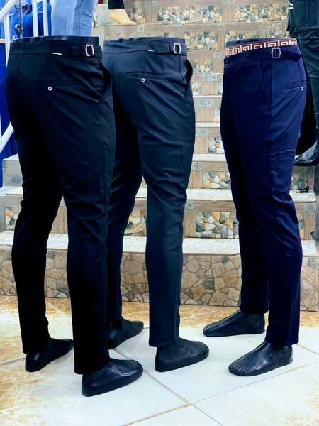 BELTLESS MEN'S TROUSERS