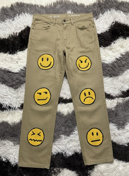 Jeans tendance.Les vrais baggy