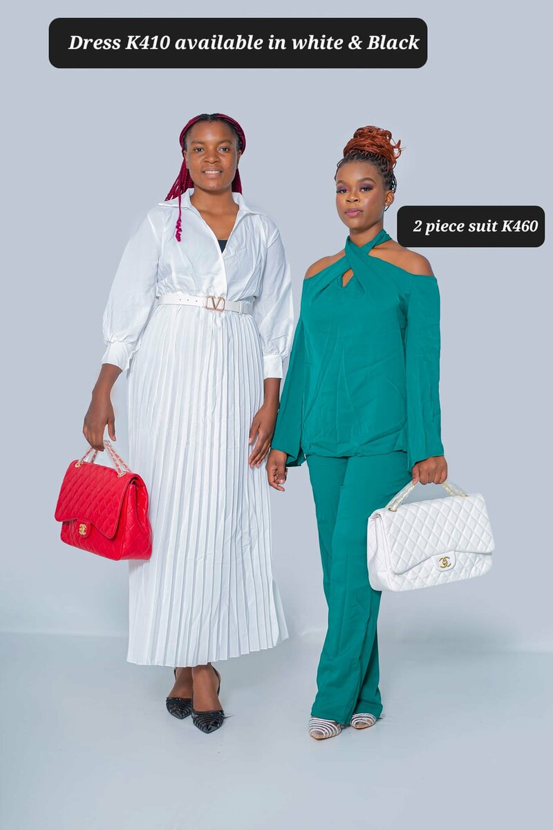 women's two-piece suit