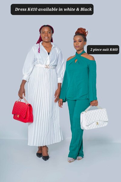 women's two-piece suit