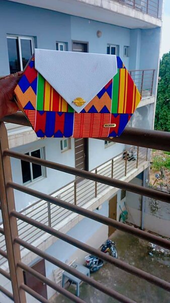 Sac à main en wax vibrant