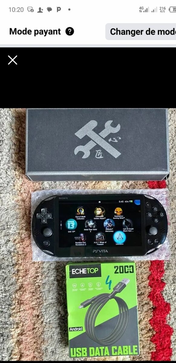 Console portable PS Vita