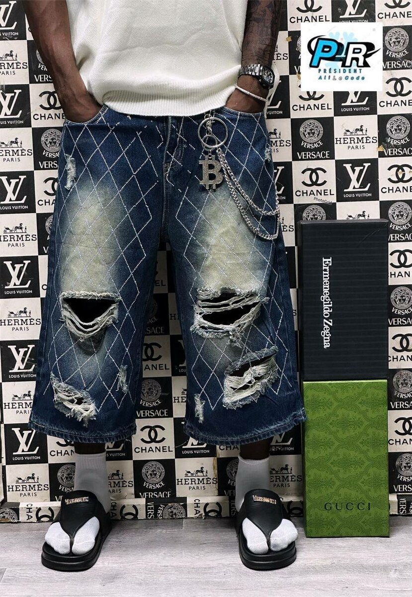 Shorts en jean déchirés stylés