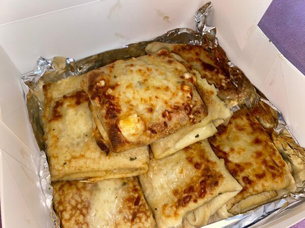 5 Crêpes fourées au jambon