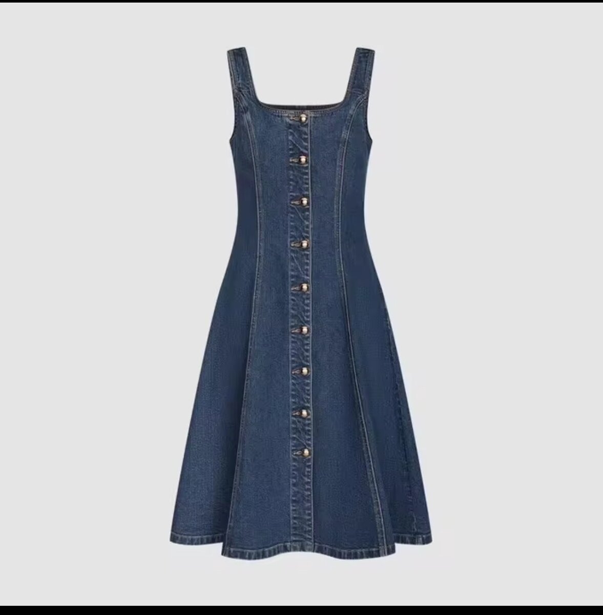 ROBE EN JEANS bras mince