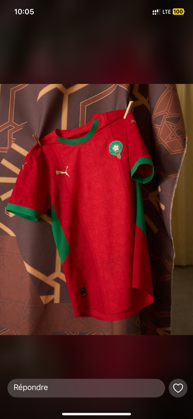 Maillot Maroc Puma Enfant