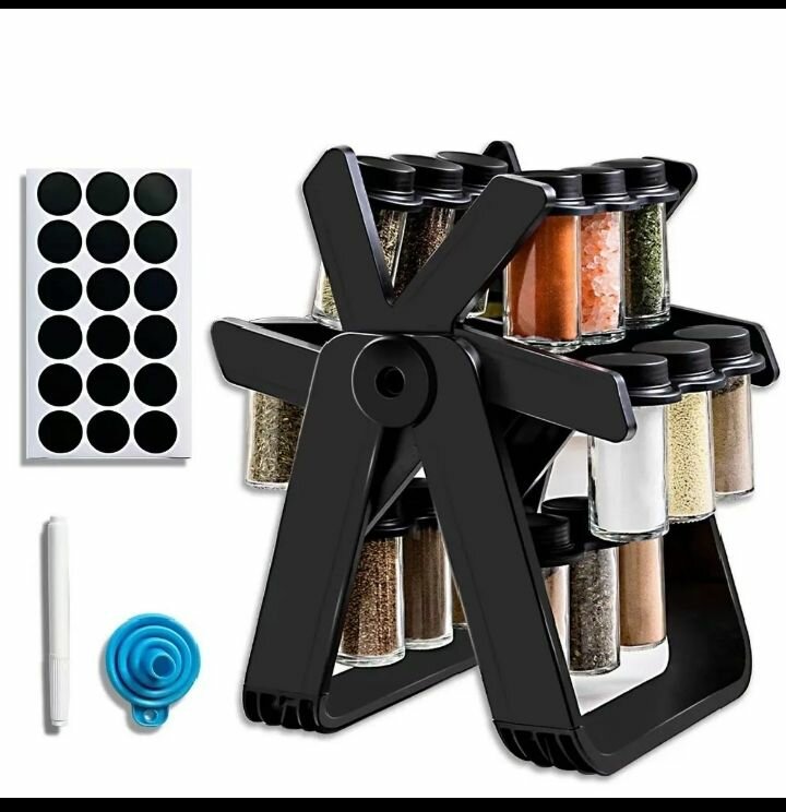 Étagère à épices 18 pots