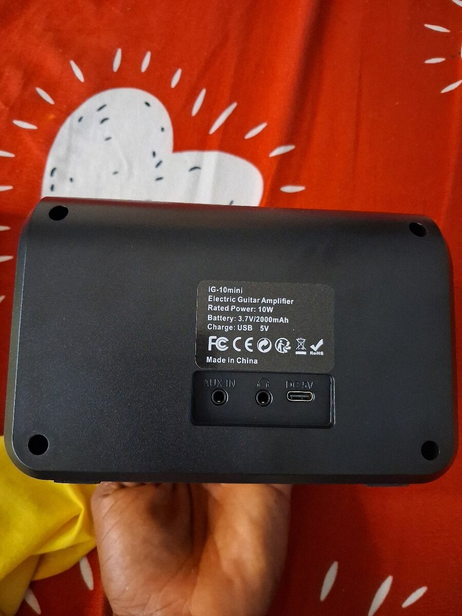 Mini-Amplificateur Guitare Portable
