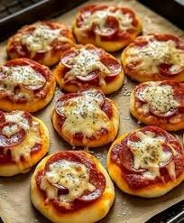 Mini pizzas savoureuses