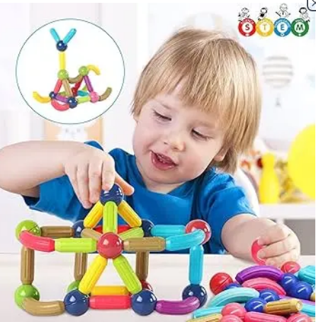 90pcs Magnetic Sticks / 3years+