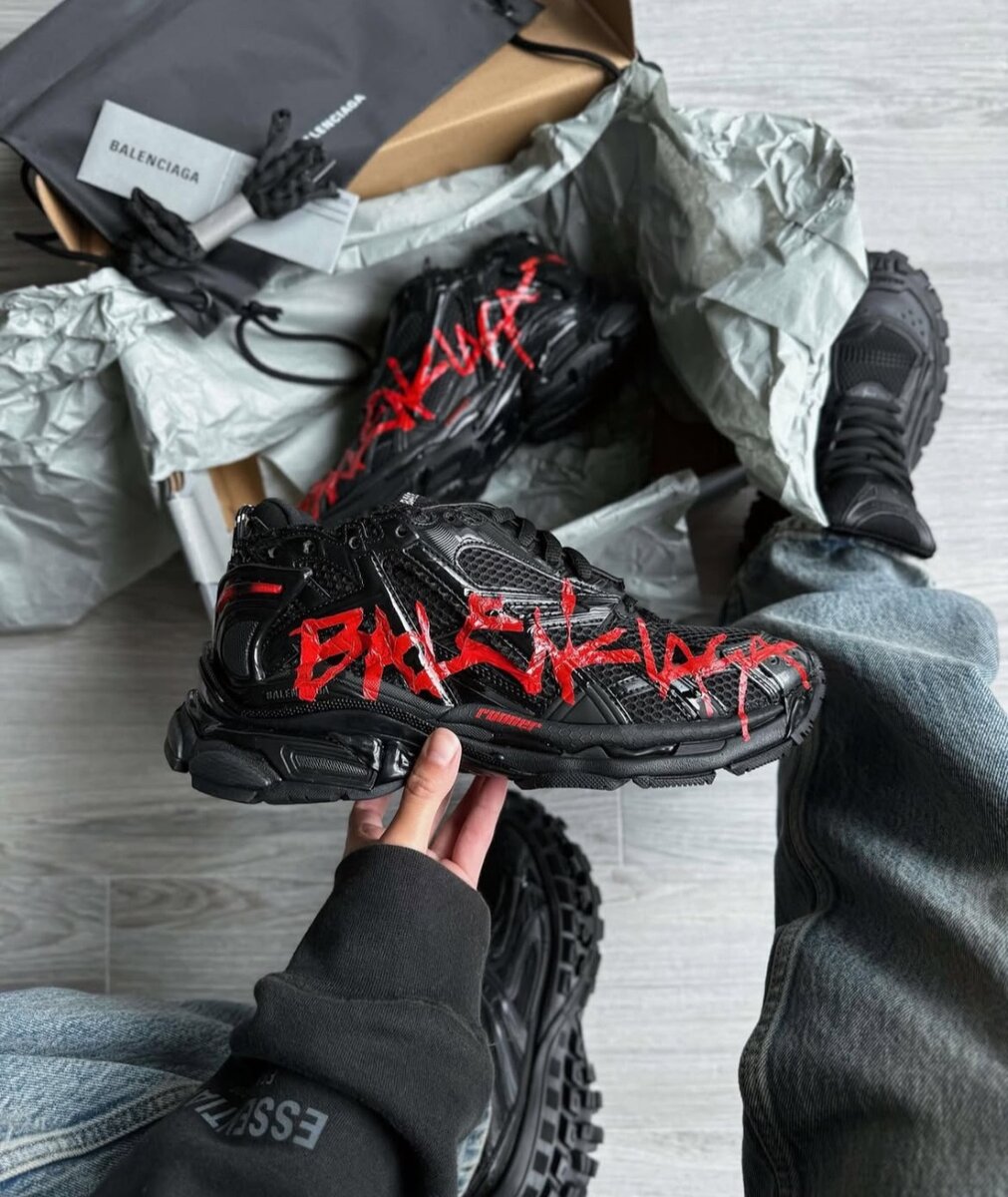 Balenciaga Sneakers Noirs