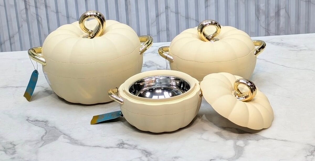 Ensemble Cocottes Citrouille