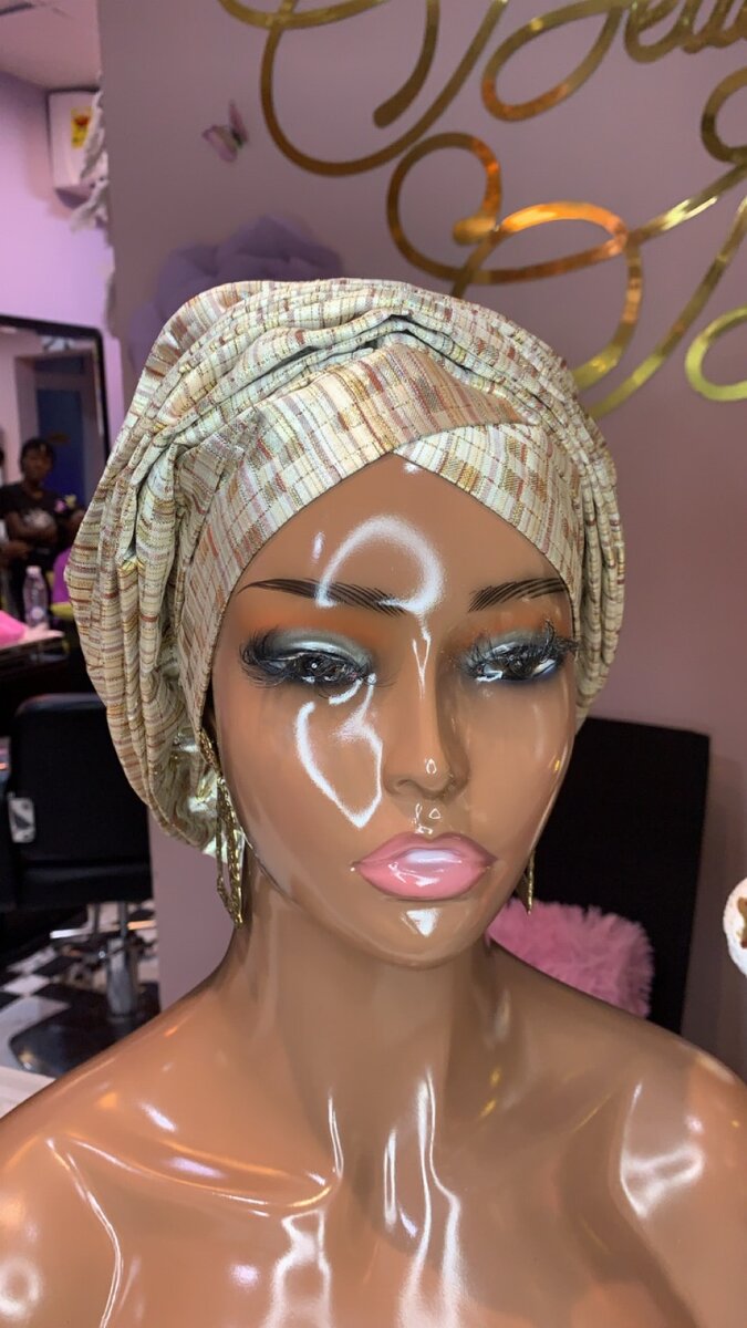 Unique Wrapped Auto Gele