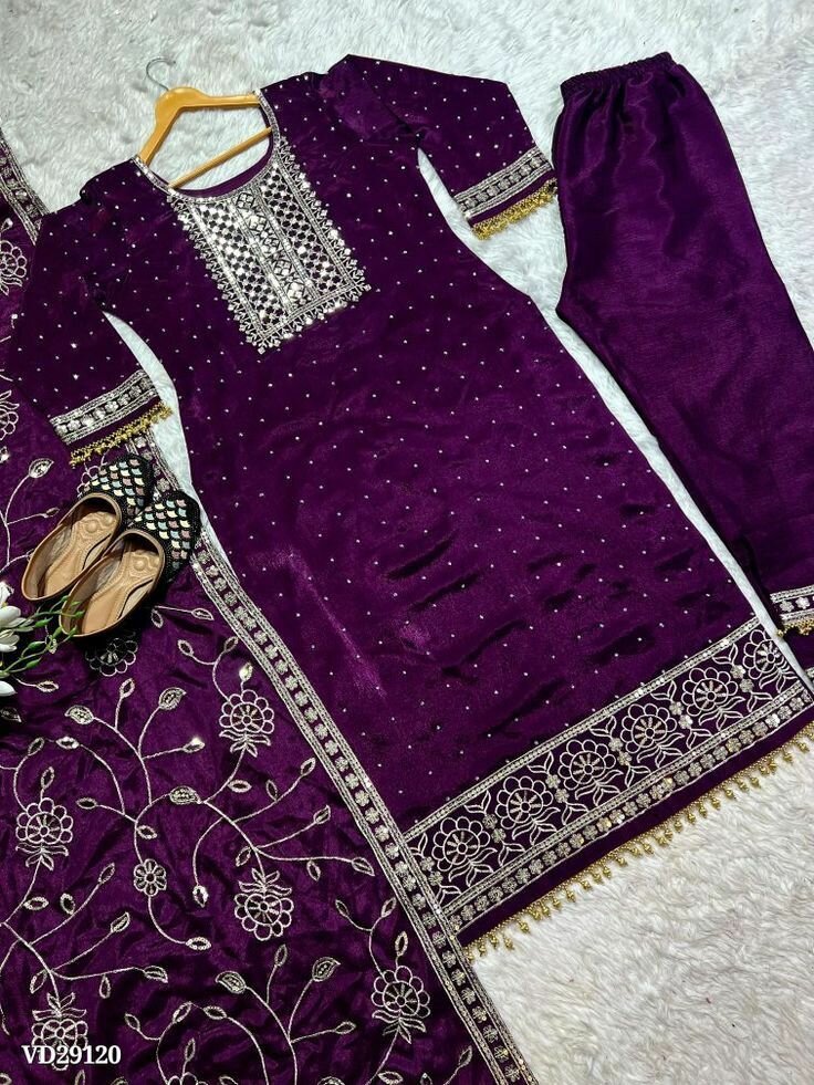 Organza 3 Peace Suit