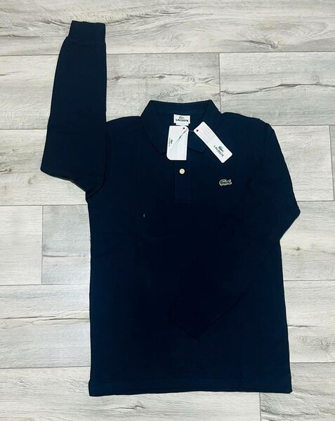 Polo classique manches longues