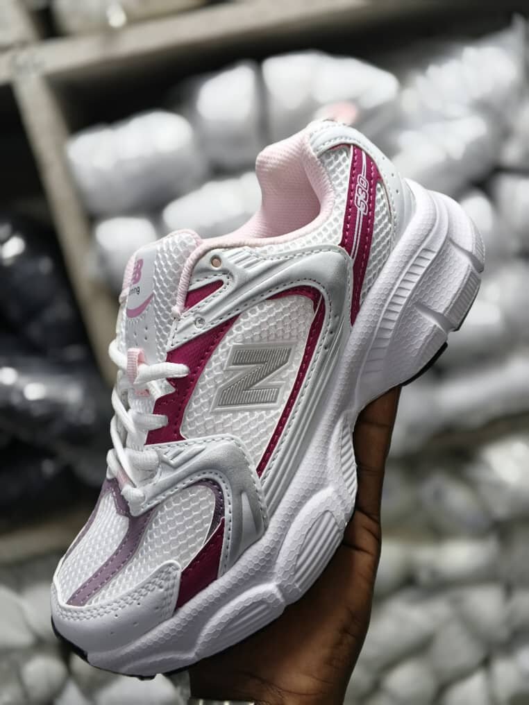 Baskets Femme Blanches Rose