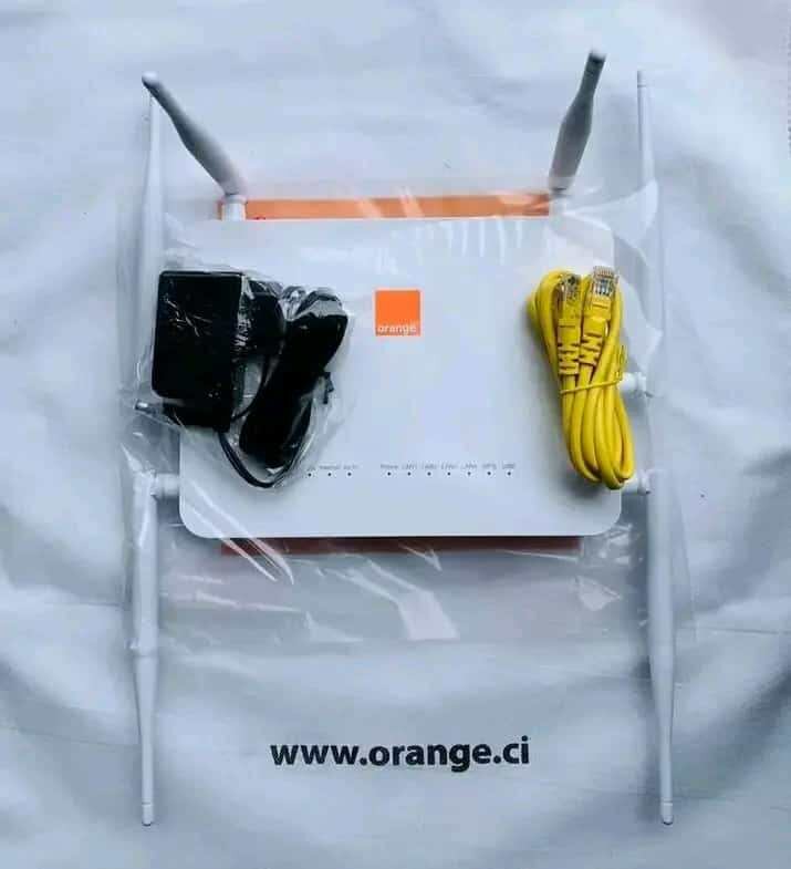 FIBRE OPTIQUE ORANGE