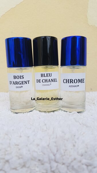 Trio (3) essences de parfums