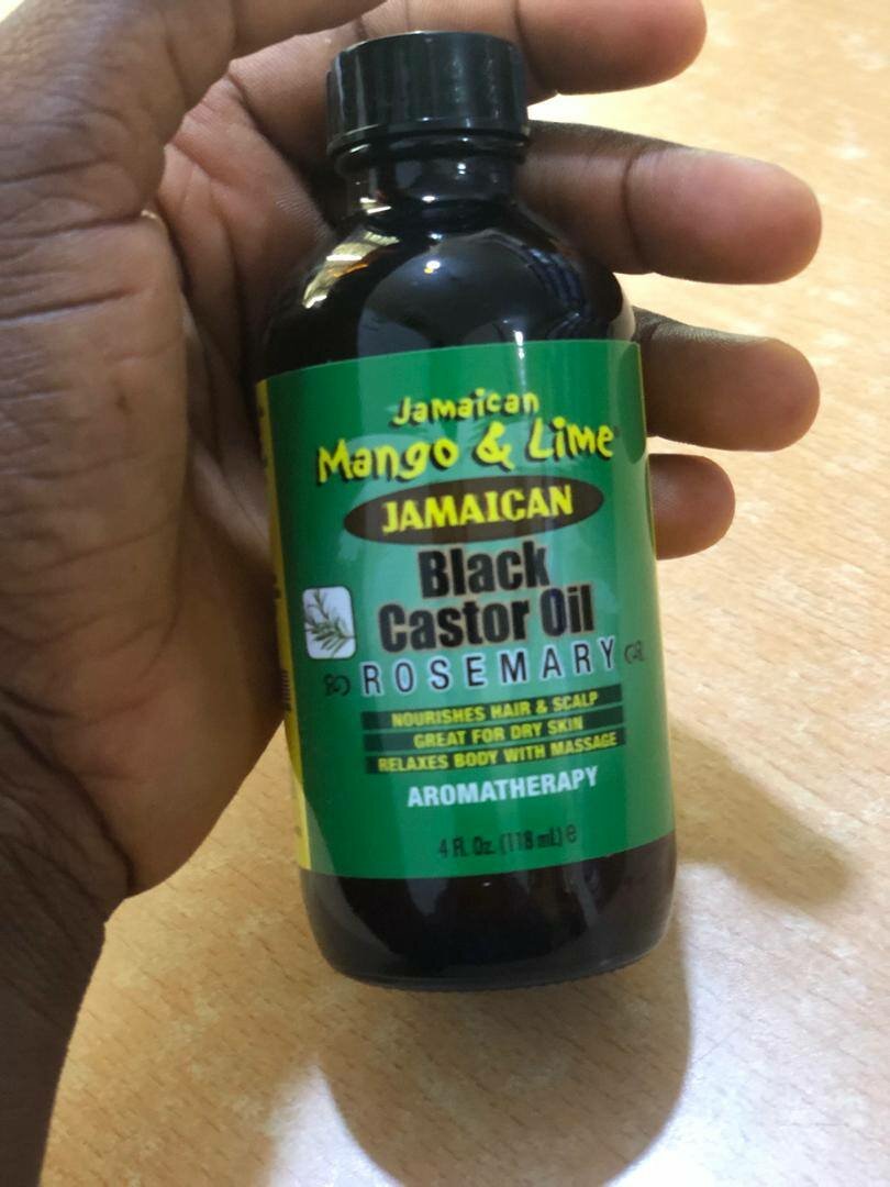 Mango and lime rosemary castor oil
