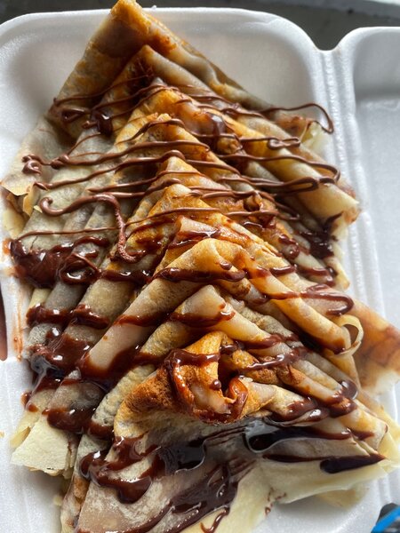 Des crêpe au nutella pure