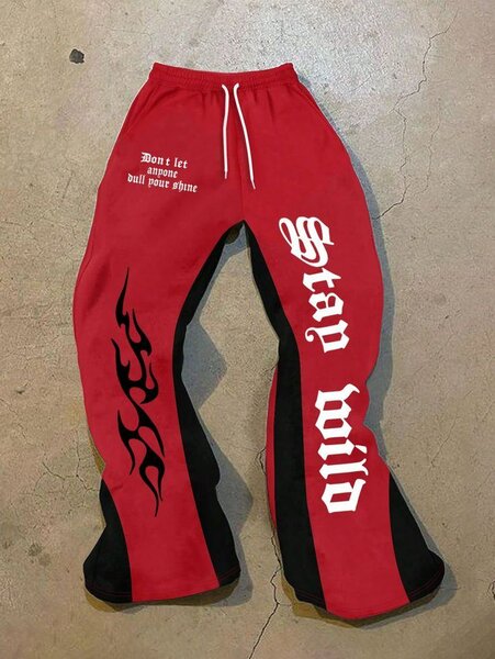 Pantalon de survêtement imprimé pour homme