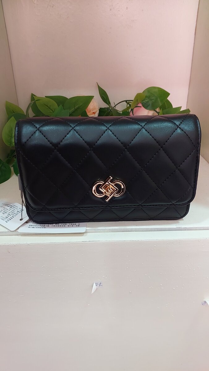 Sac à main élégant noir