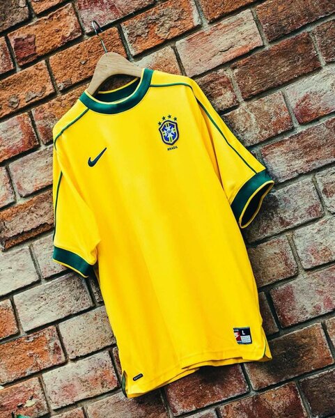 Maillot Rétro Brésil 98 pro