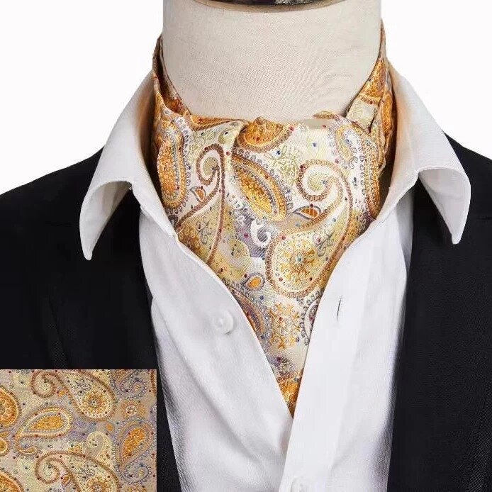 Men's tie with a beautiful print