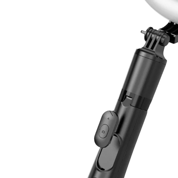 Trépied Selfie Stick avec Lumière Anneau