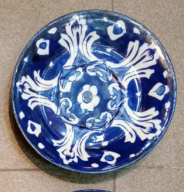 Blue Pottery Wall Hanging Plates