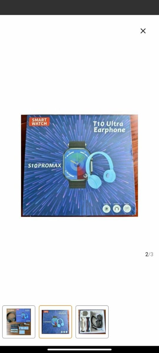 Montre intelligente S10 et écouteurs