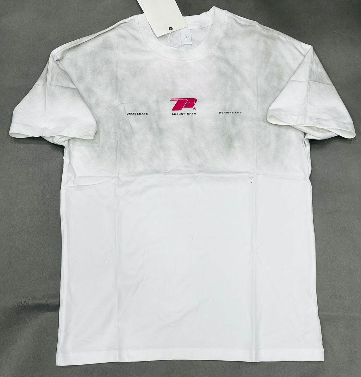 T-shirt en coton imprimé tendance