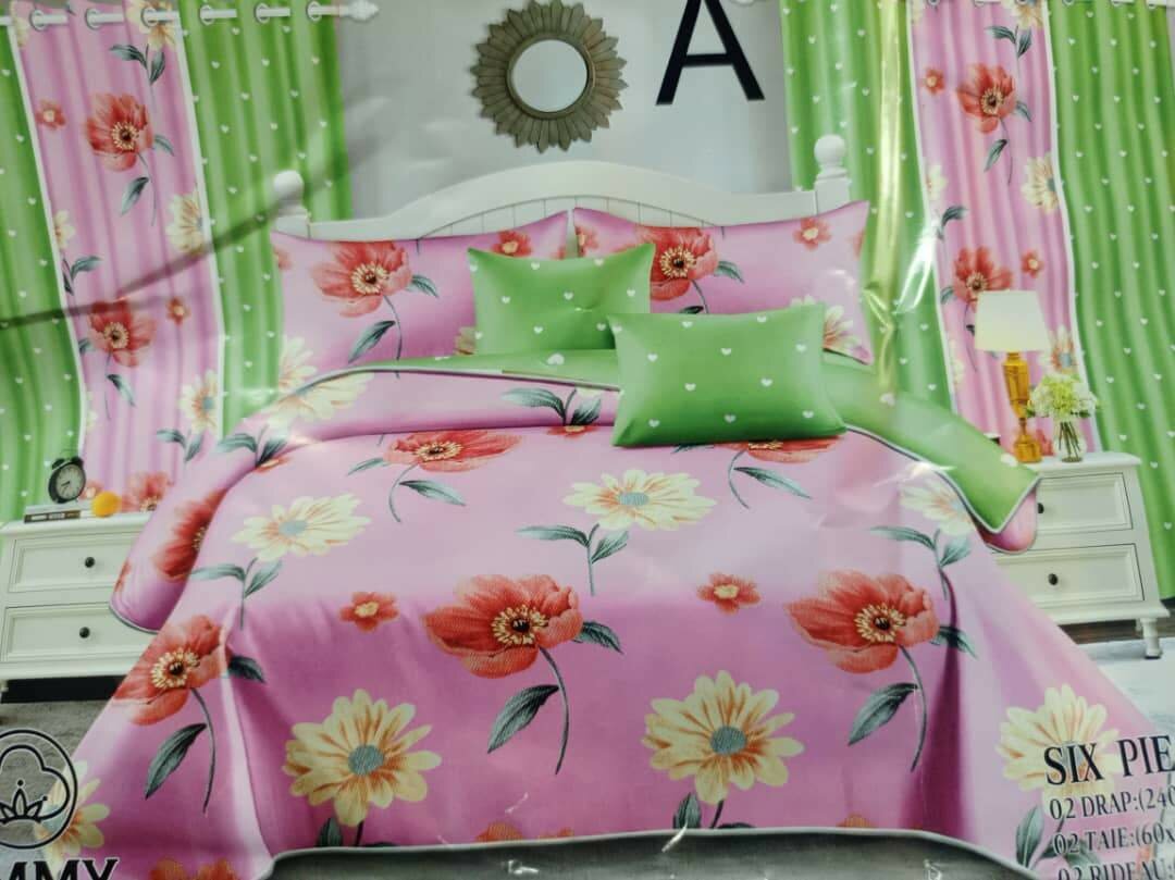 Complets draps et rideaux