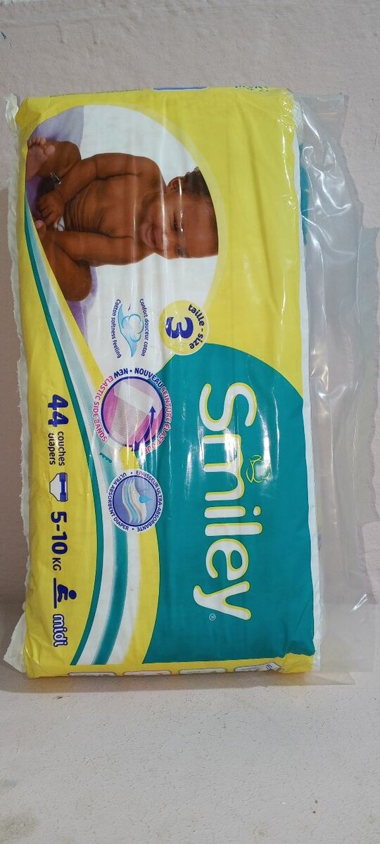 Couches bébé Smiley absorbantes