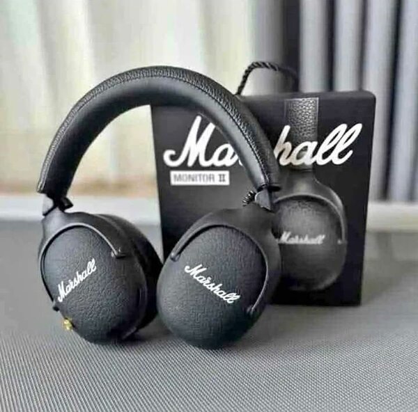 Marshall Monitor II Noir - Écouteurs Bluetooth