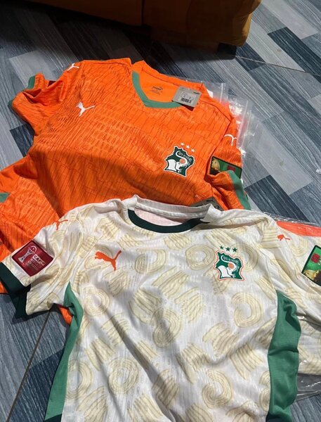 Maillots de football Côte d'Ivoire