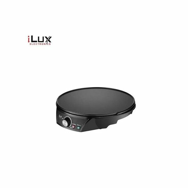 Ilux Crêpière Electrique LX-CM100 - 1200W - Cuisson Rapide
