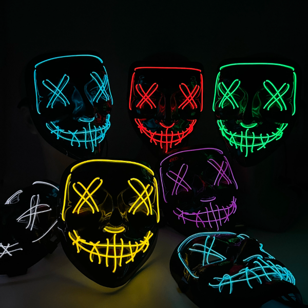 Masque LED Halloween Purge
