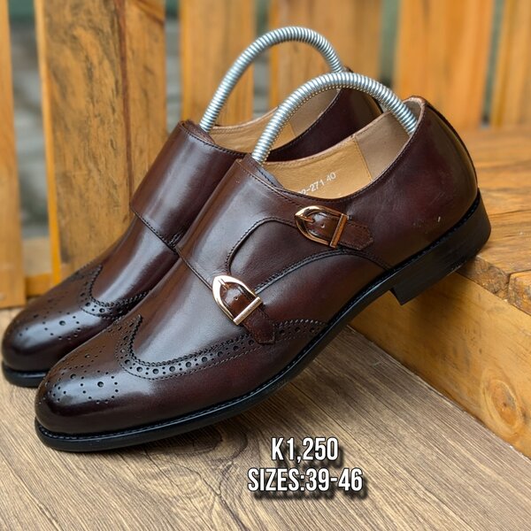 Monk strap shoes