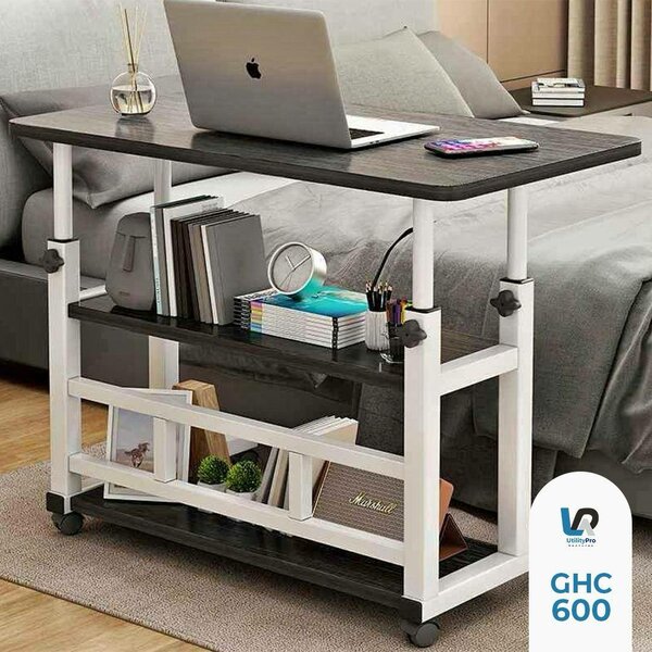 Portable Laptop Bed Side Table With Storage
