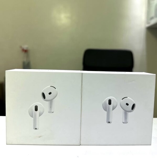 AirPods 4 with active cancellation and AirPods 4 available